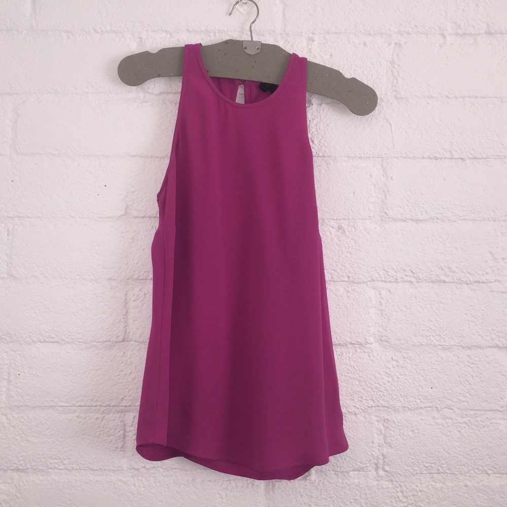 J. Crew racer-back tank top